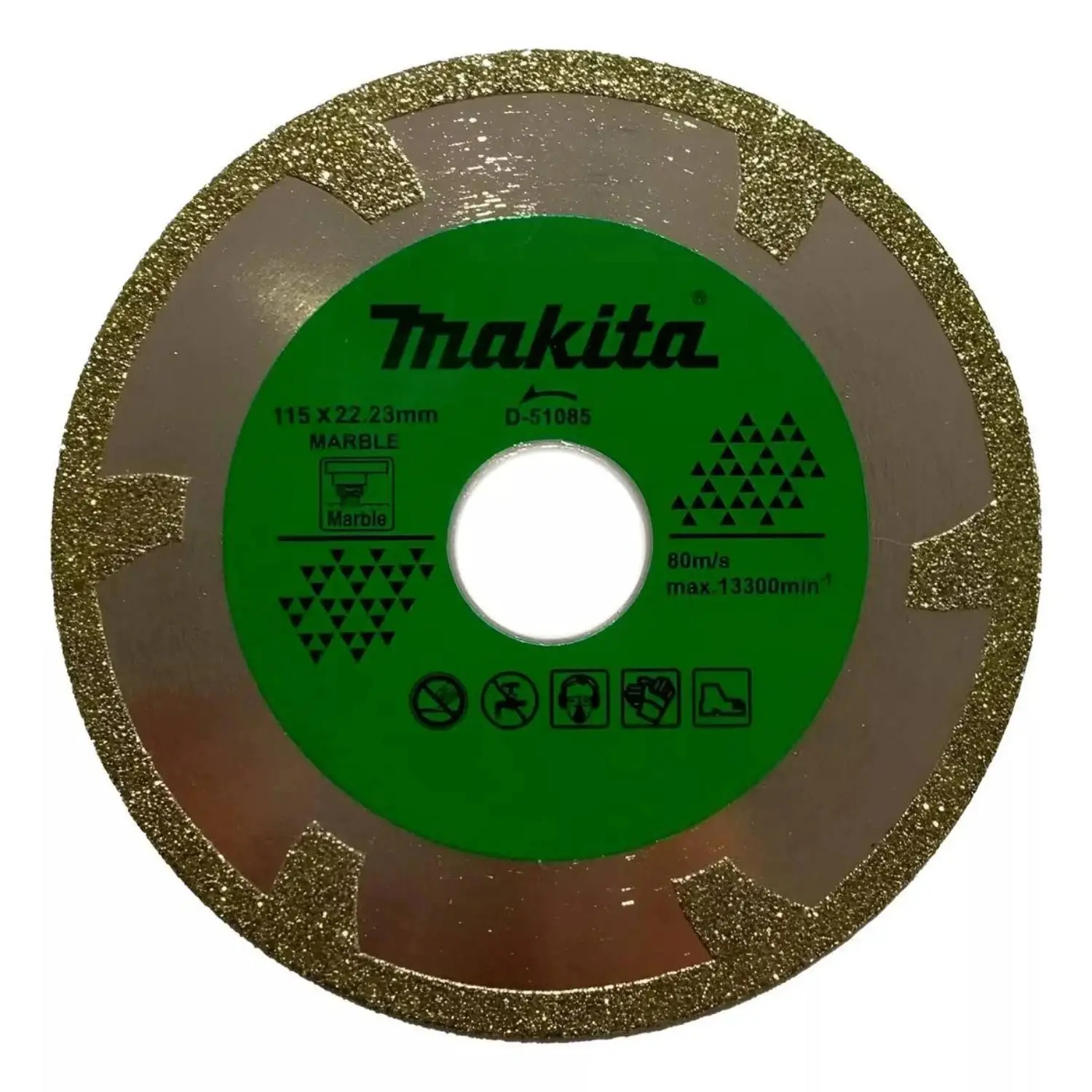Disco Diamantado Electrochapado 115Mm.x22,23Mm.