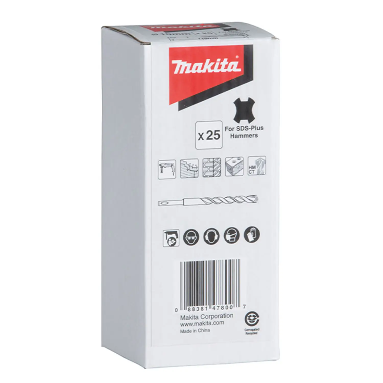 Caja Brocas Sds Plus (25 Pcs.) 12X160