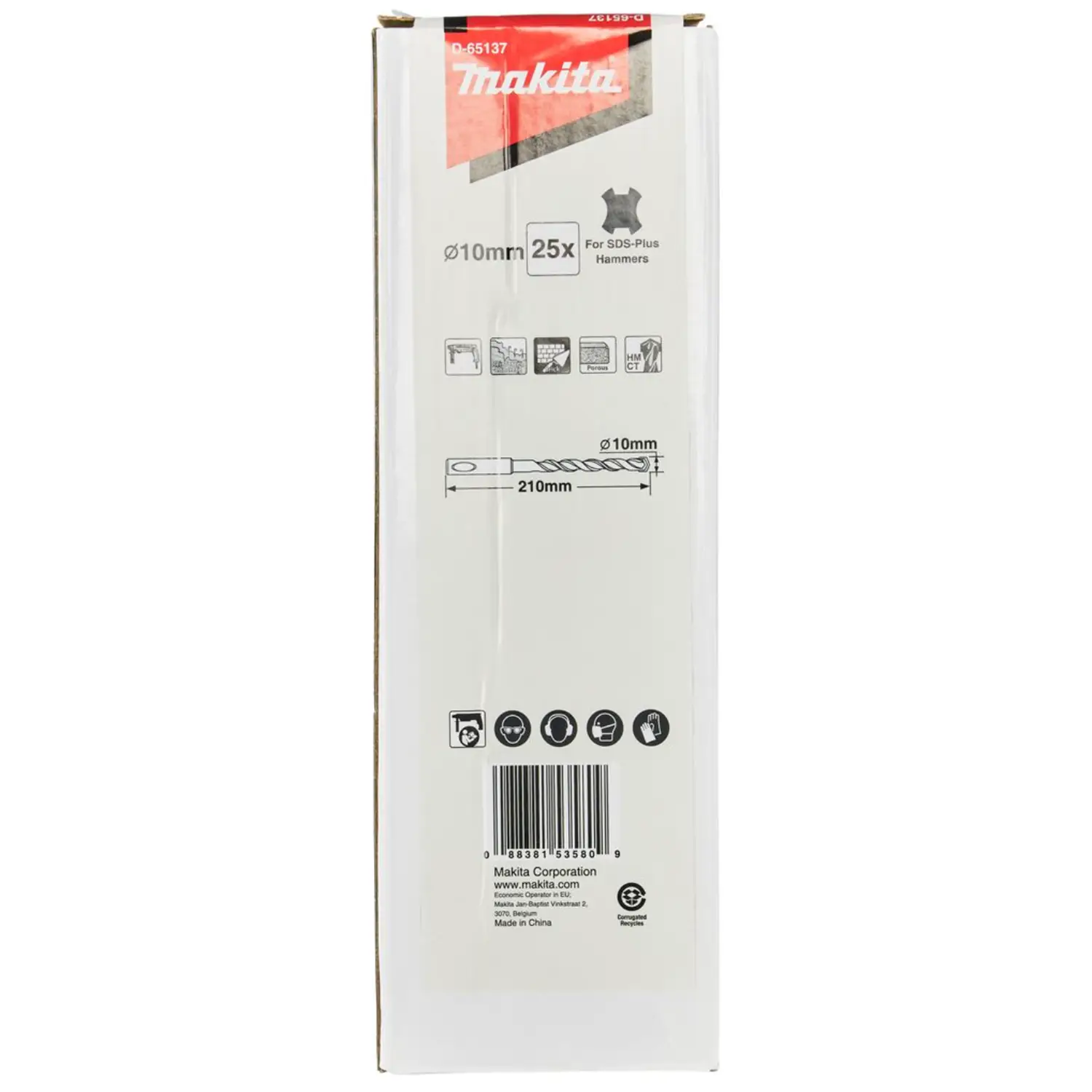 Caja Brocas Sds Plus (25Pcs.) 10X210