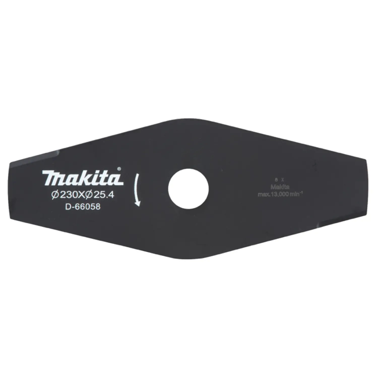 Cuchillo Metal 2 Puntas Et / 230 Mm. / 2,0 Mm. / 25,4 Mm.