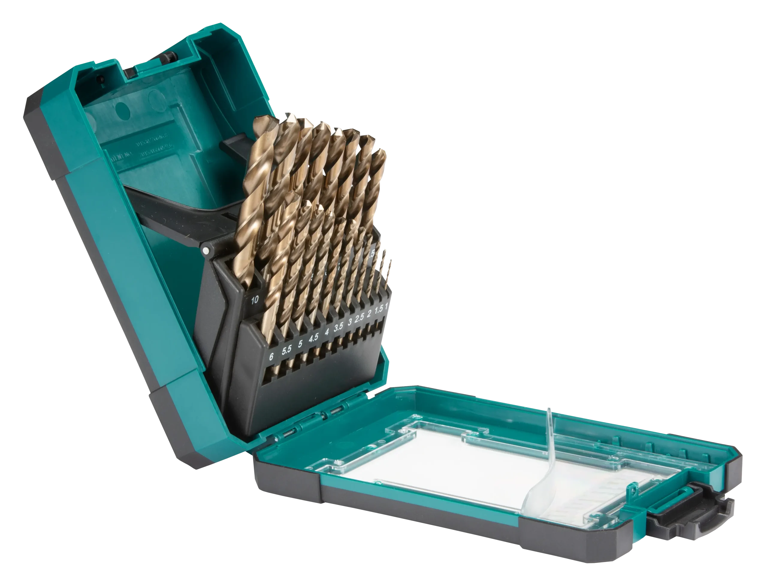 Set Brocas Metal Hss- Cobalto 19 Pcs. Set 1-10Mm.