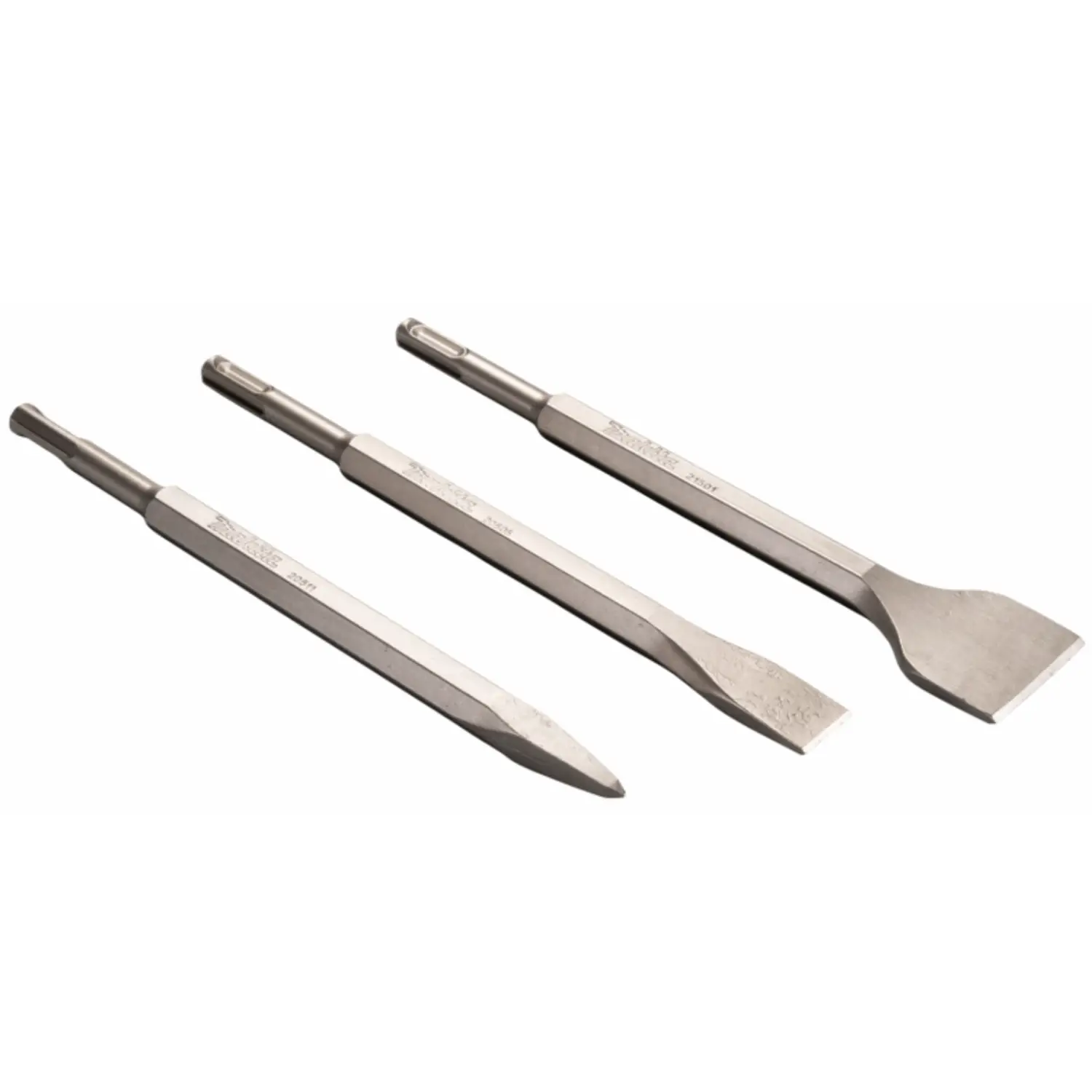 Set Cinceles 3Pzs Sds-Plus (1 Punto 230, 2 Cincel 20 / 40X230)