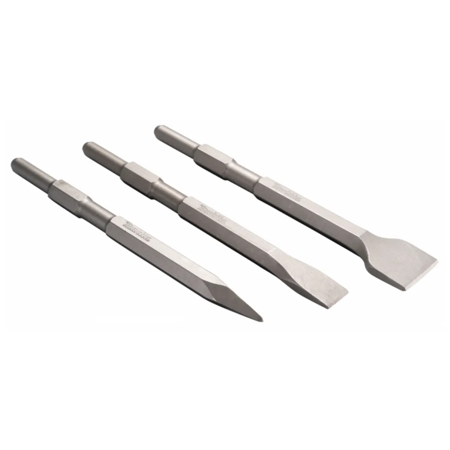 Set Cinceles 3Pzs Hex 17Mm. (1 Punto 255, 2 Cincel 22 / 40X255)