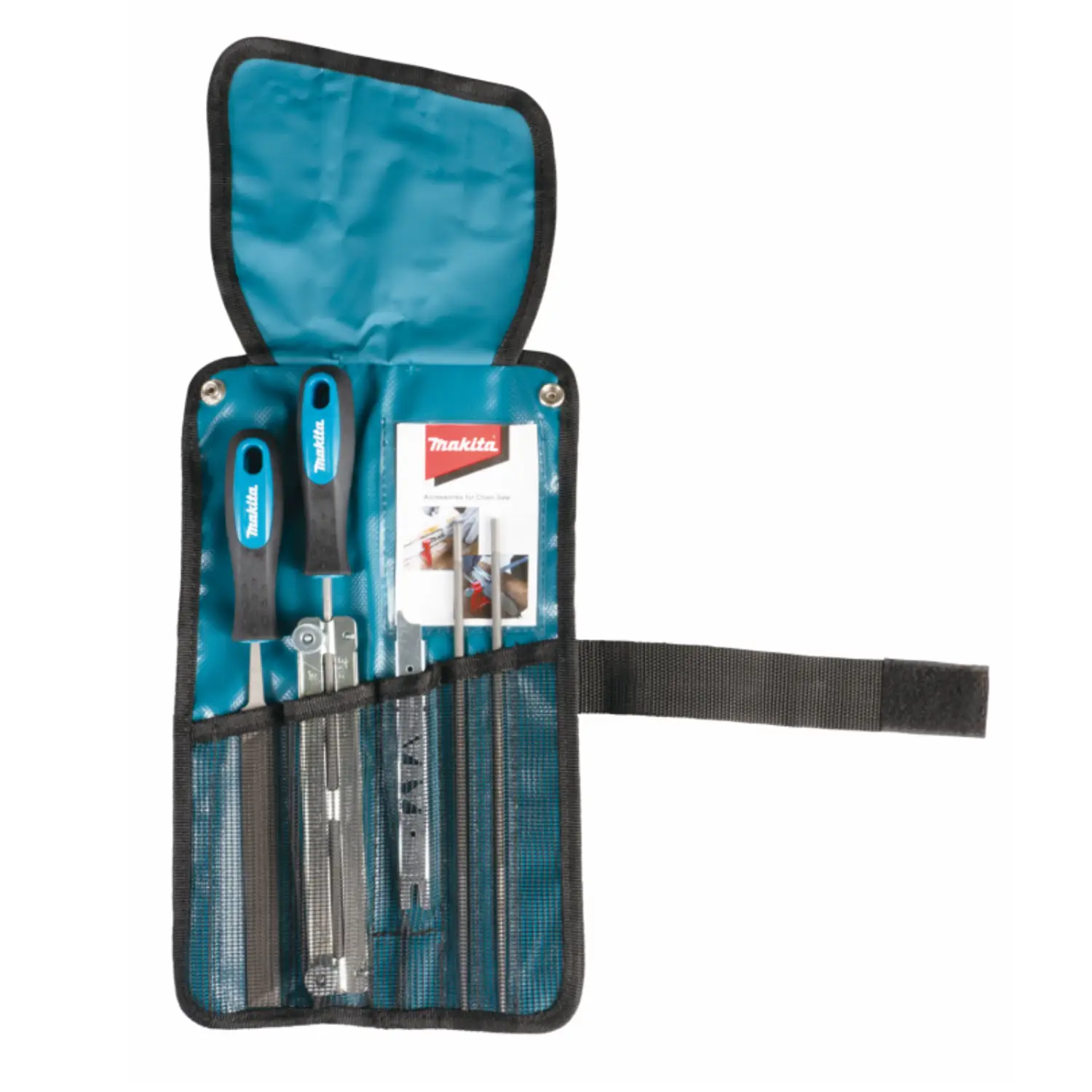 Kit Afilado/Lima Redon 4,8 X3/Lima Plana/Plantilla X2/Mango Sintetico X2