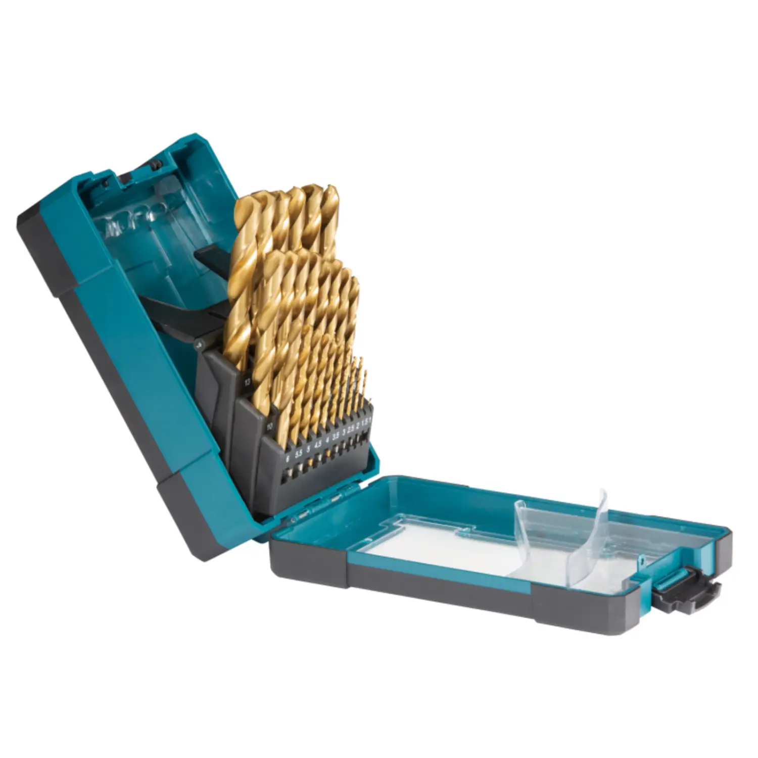 Set Broca Hss-Tin Metal Surtido 19 Pzs Set 1-10Mm. (Caja X10Set)