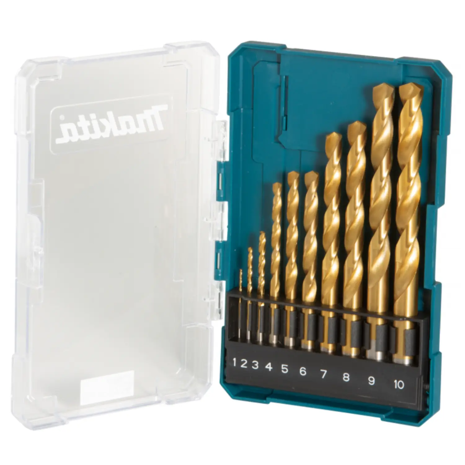 Set Broca Hss-Tin Metal Surtido 10 Pcs. Eco