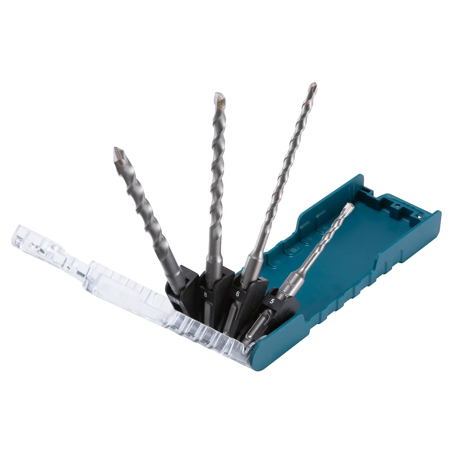 Set Brocas Sds Plus 4Pzs (5 X110, 6, 8,10 X 160)