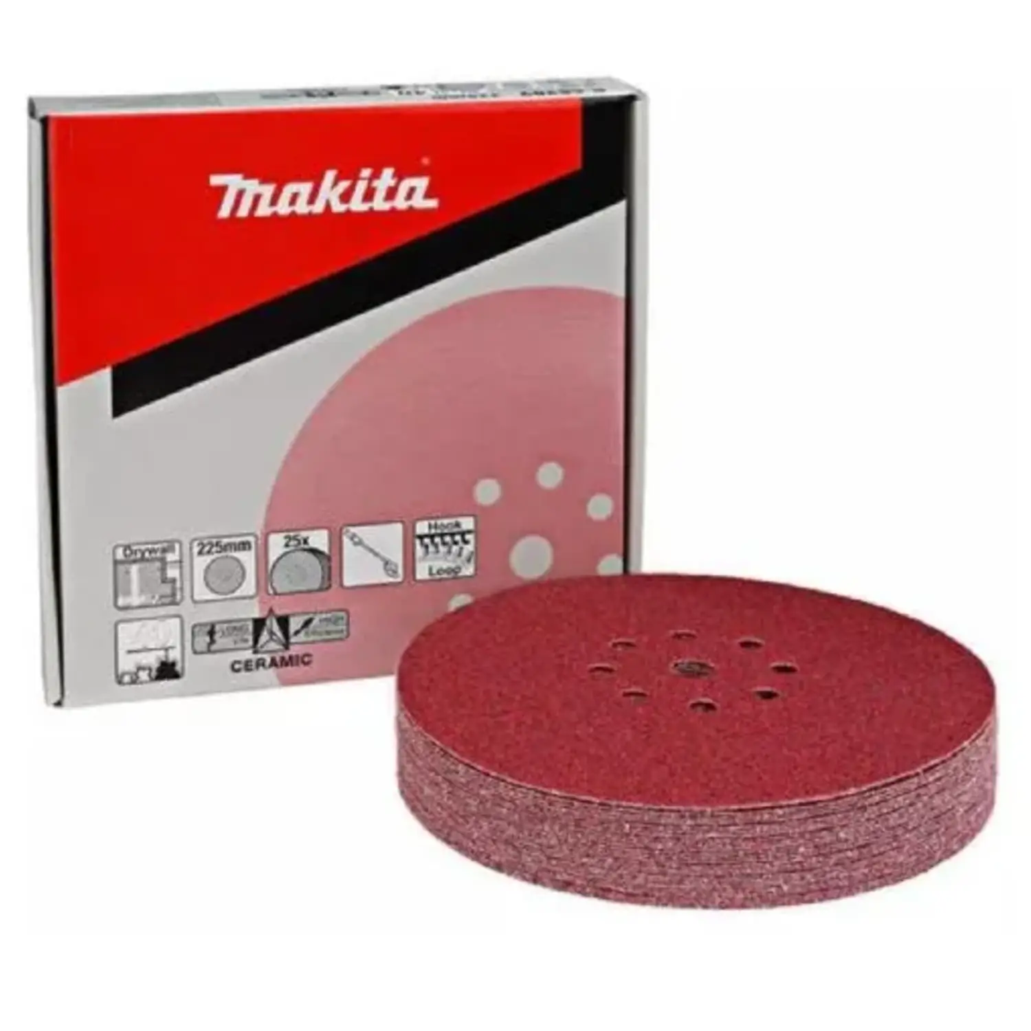 Disco 225Mm. G150 Para Lijadora Pared 25Pzs Para Dsl800D