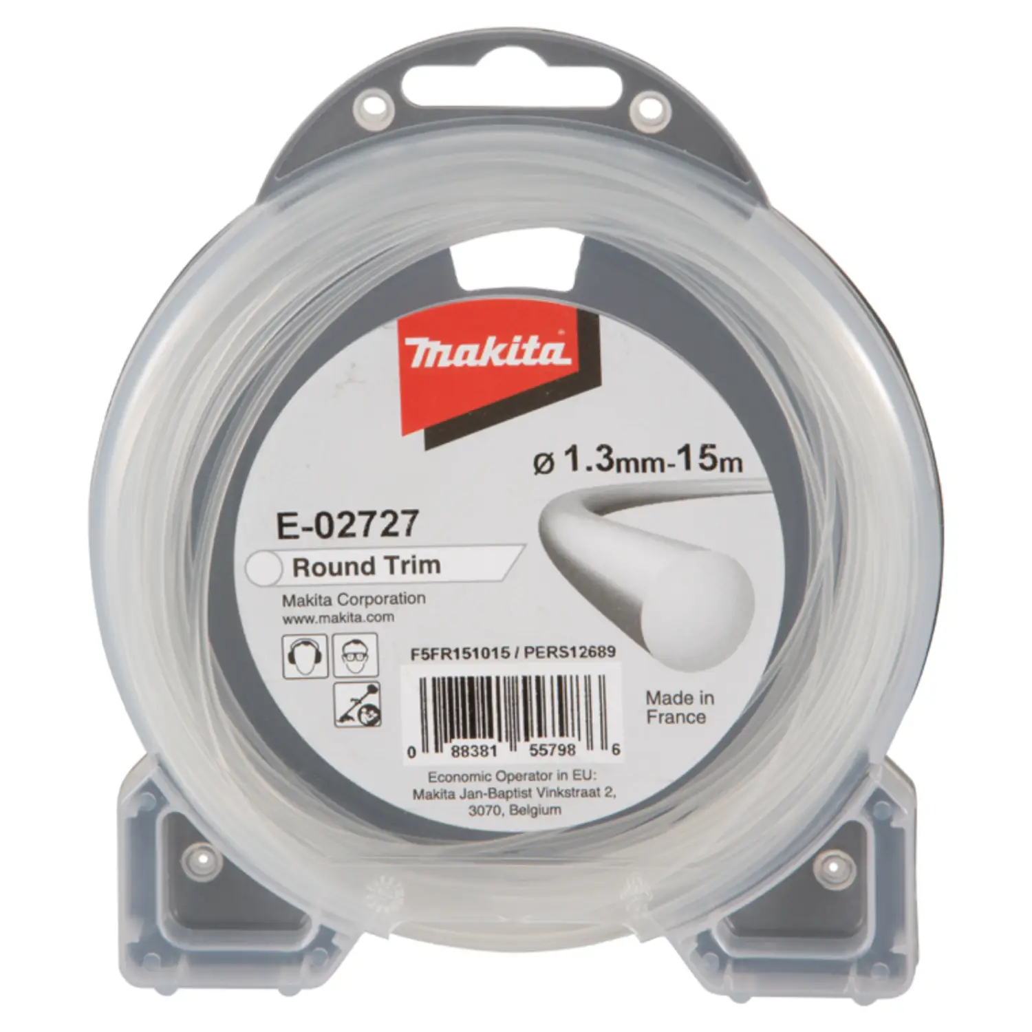 Nylon Redondo Blanco/1,3 Mm./15 M