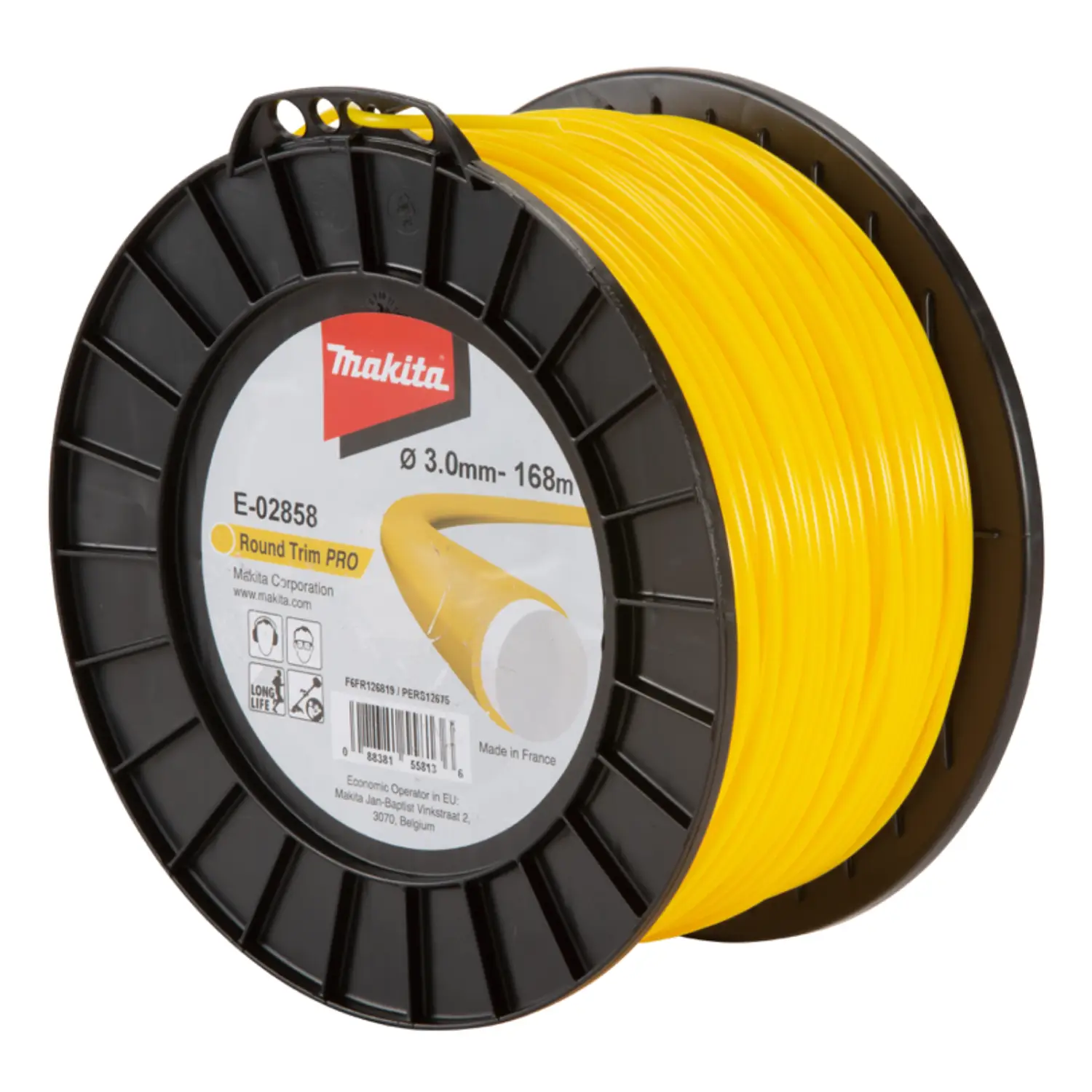 Nylon Redondo Amarillo Doble Capa/3,0 Mm./168 M
