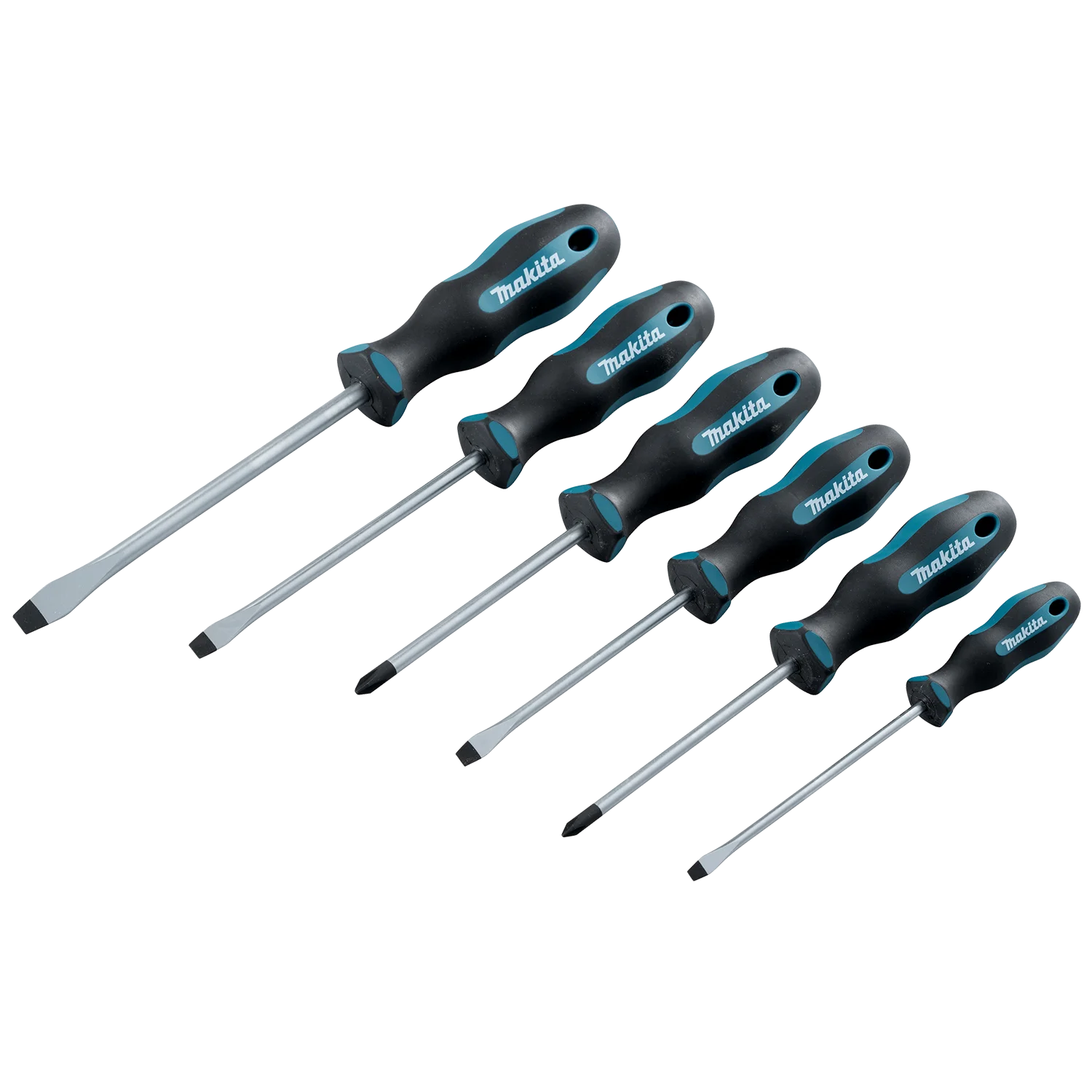Set Destornilladores 6Pzs (Sl 4Pcs.+Ph 2Pcs.)