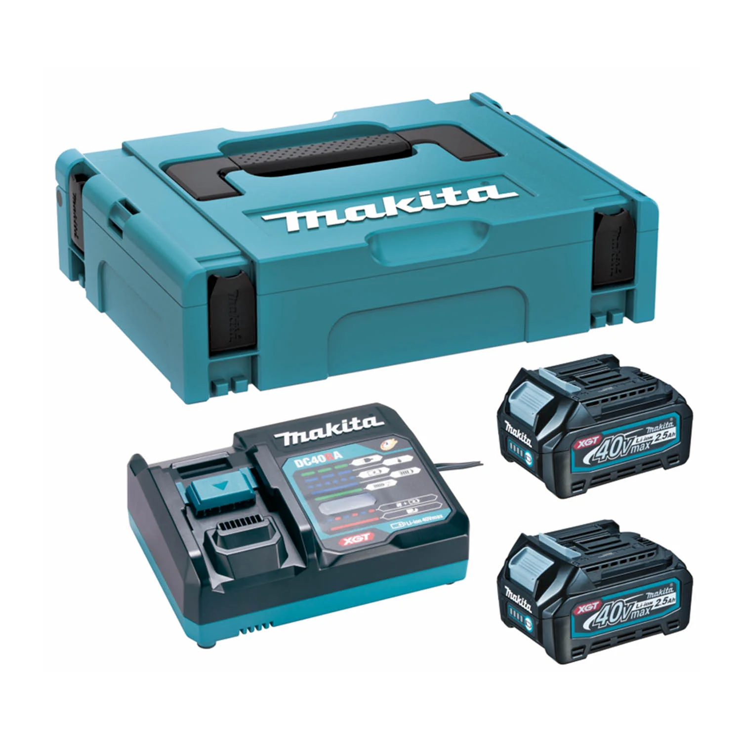 SET CARGADOR DC40RA CON BATERIA BL4025x2un EN MAKPAC (Type1)