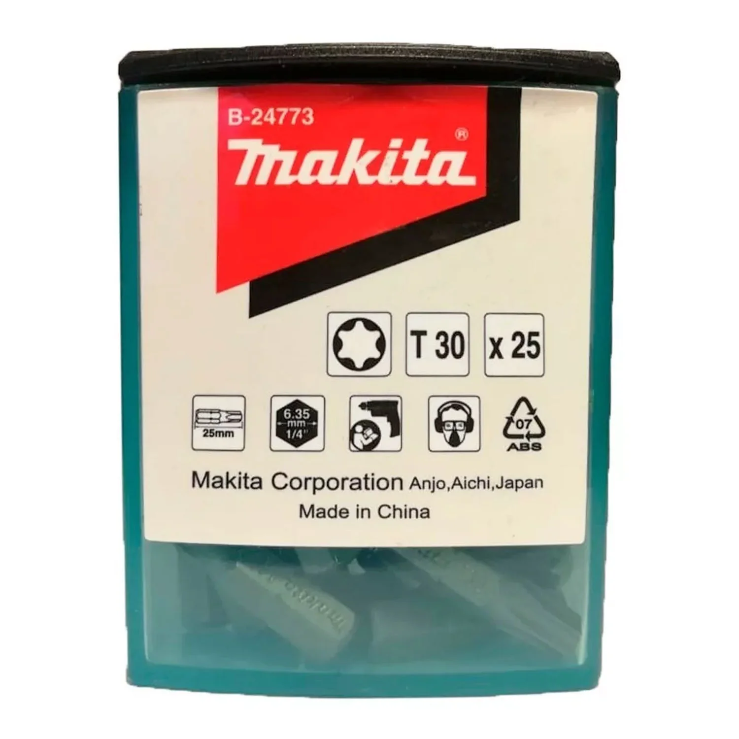 SET PUNTAS ATORNILLAR EN CAJA Flip top (25pcs./set).S2 T 30-25mm