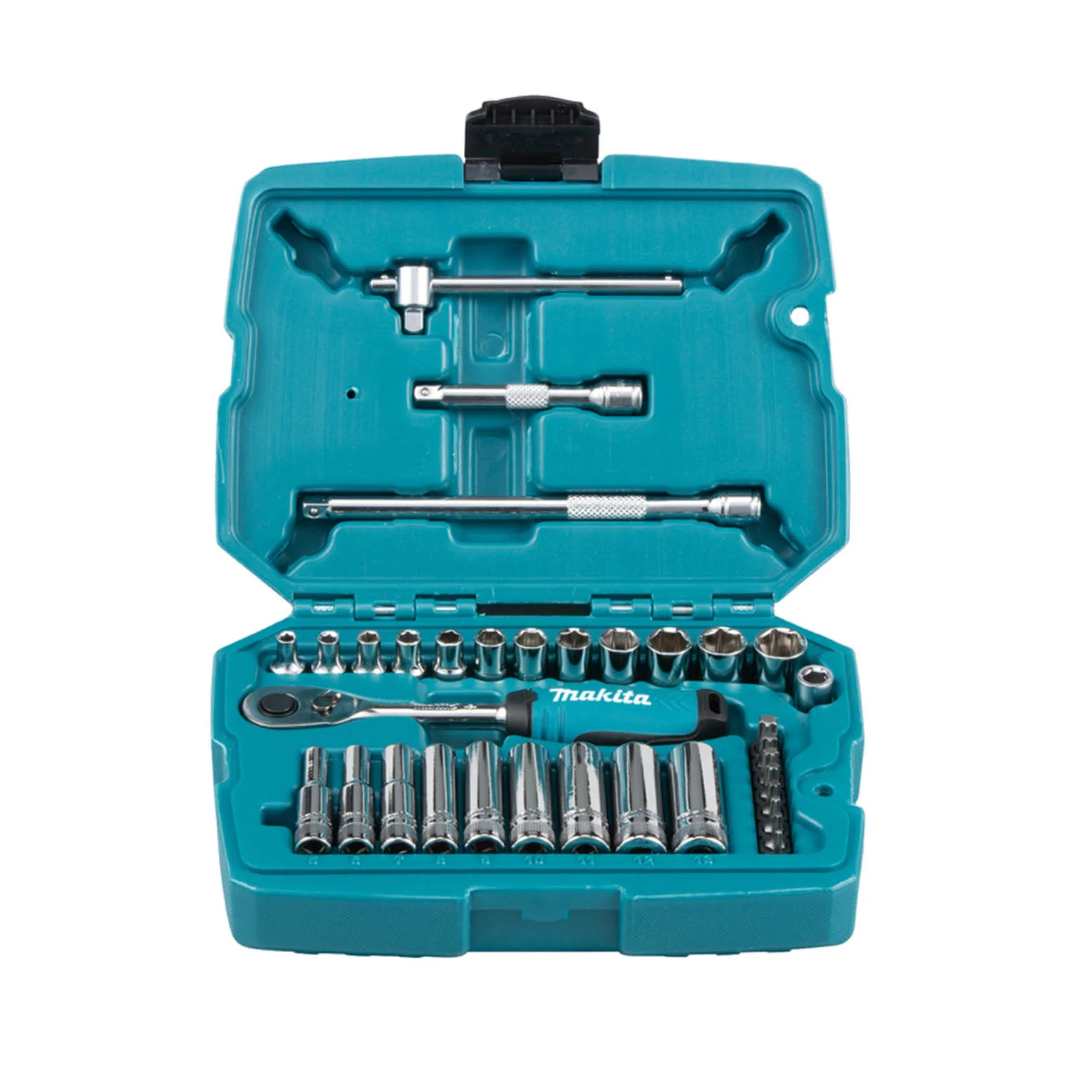 JGO.DADOS SQ 1/4″ 34pzs. Ratchet and socket