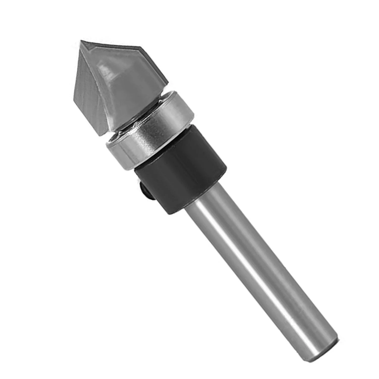 FRESA PARA RANURAS EN V2 FILOS 90°- 1/2″ X 1/2″ c/rodamientoEJE 1/4″