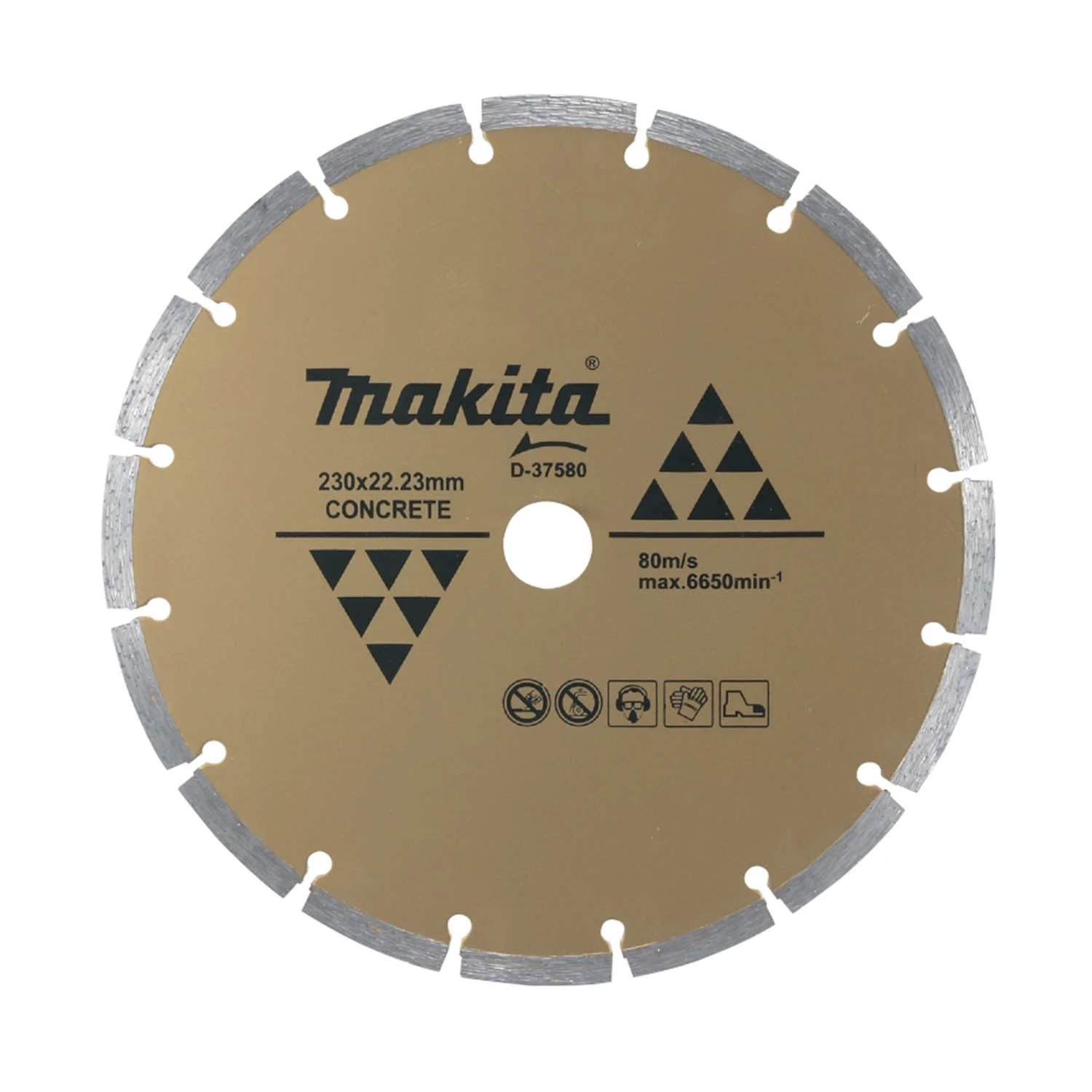 DISCO DIAMANTADO 230mm*22.23MM SEG / SECO / CONCRETO