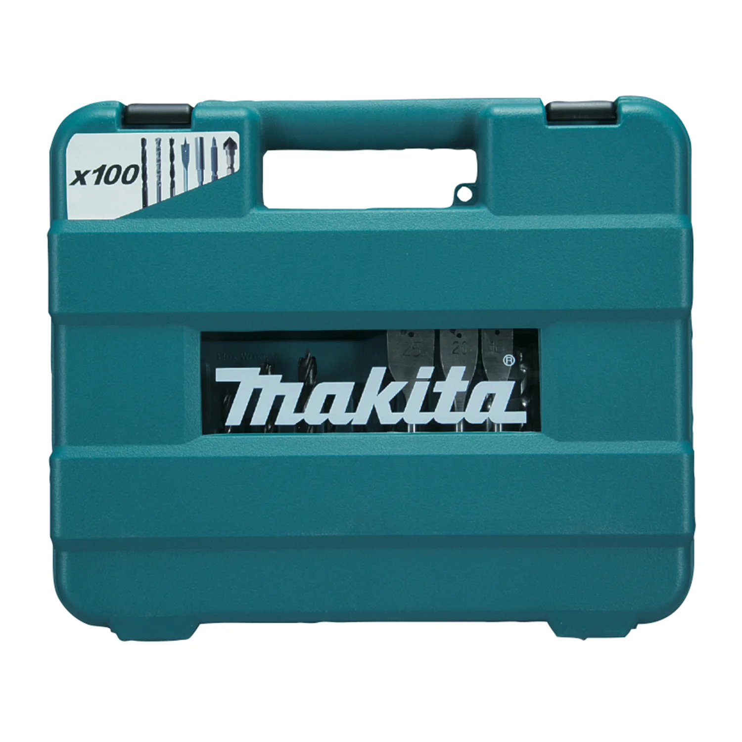 SET 5 Maletas DE BROCAS 100 PCS HSS-R METAL. ALBAÑILERIA