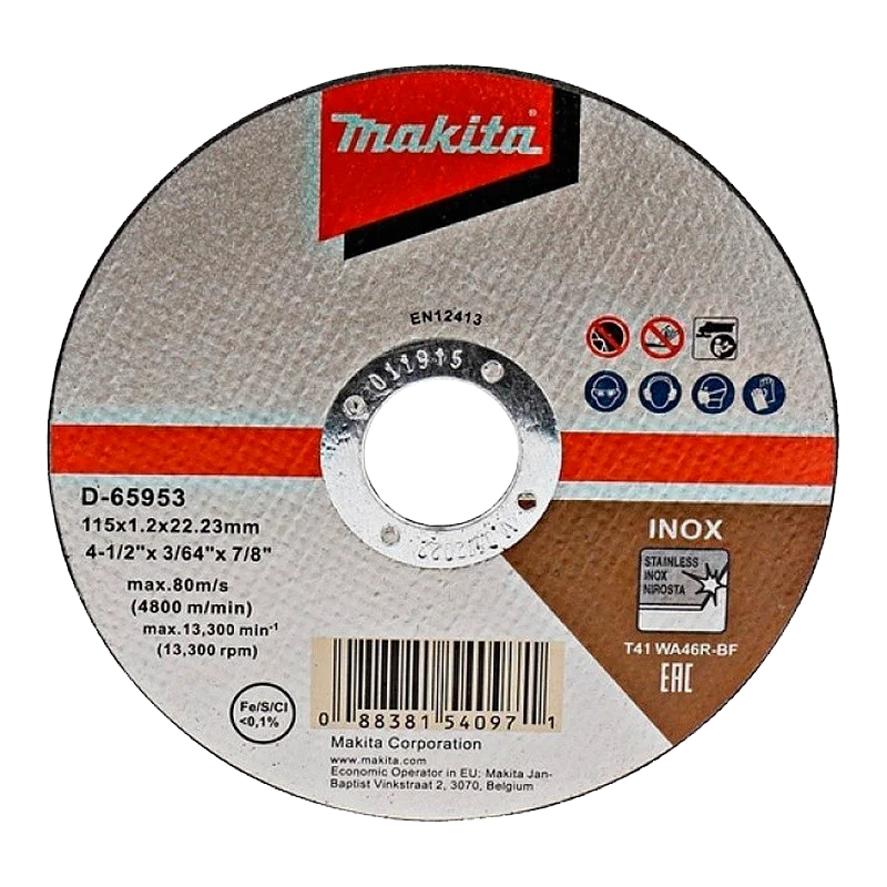 Thin cutting/Flat/115×1.2×22.23mm/WA46R