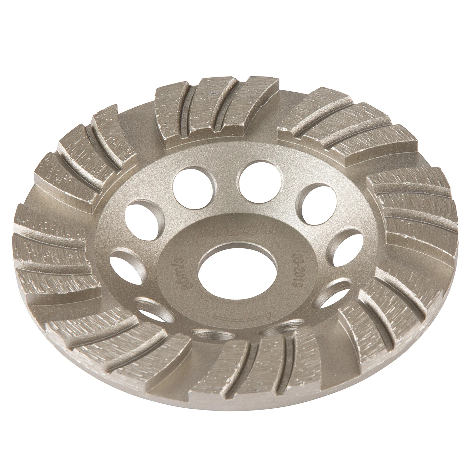 COPA DIAMANTADA PARA CONCRETO 125mm x 22.23mm TURBO