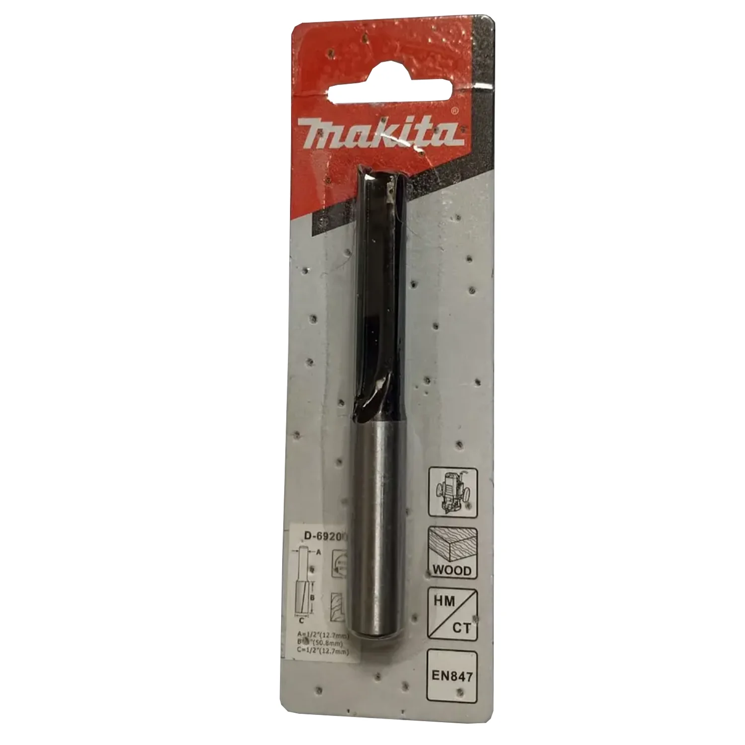 FRESA RECTA 1/2″ X 2″ TOMA 1/2″