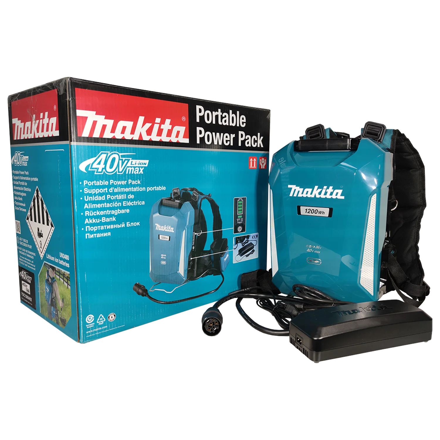 BATERIA DE MOCHILA PDC1200 + DC4001 SIN ADAPTADOR